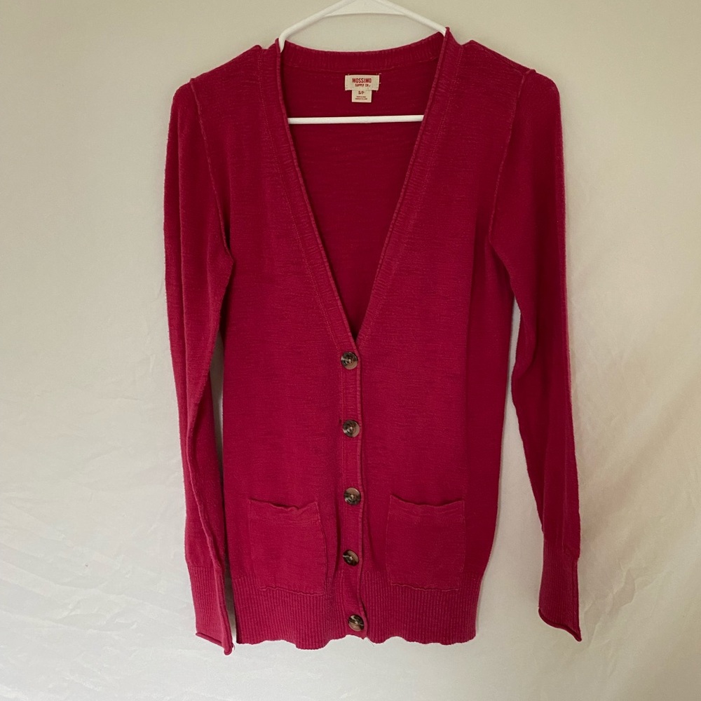 Pink Cardigan
